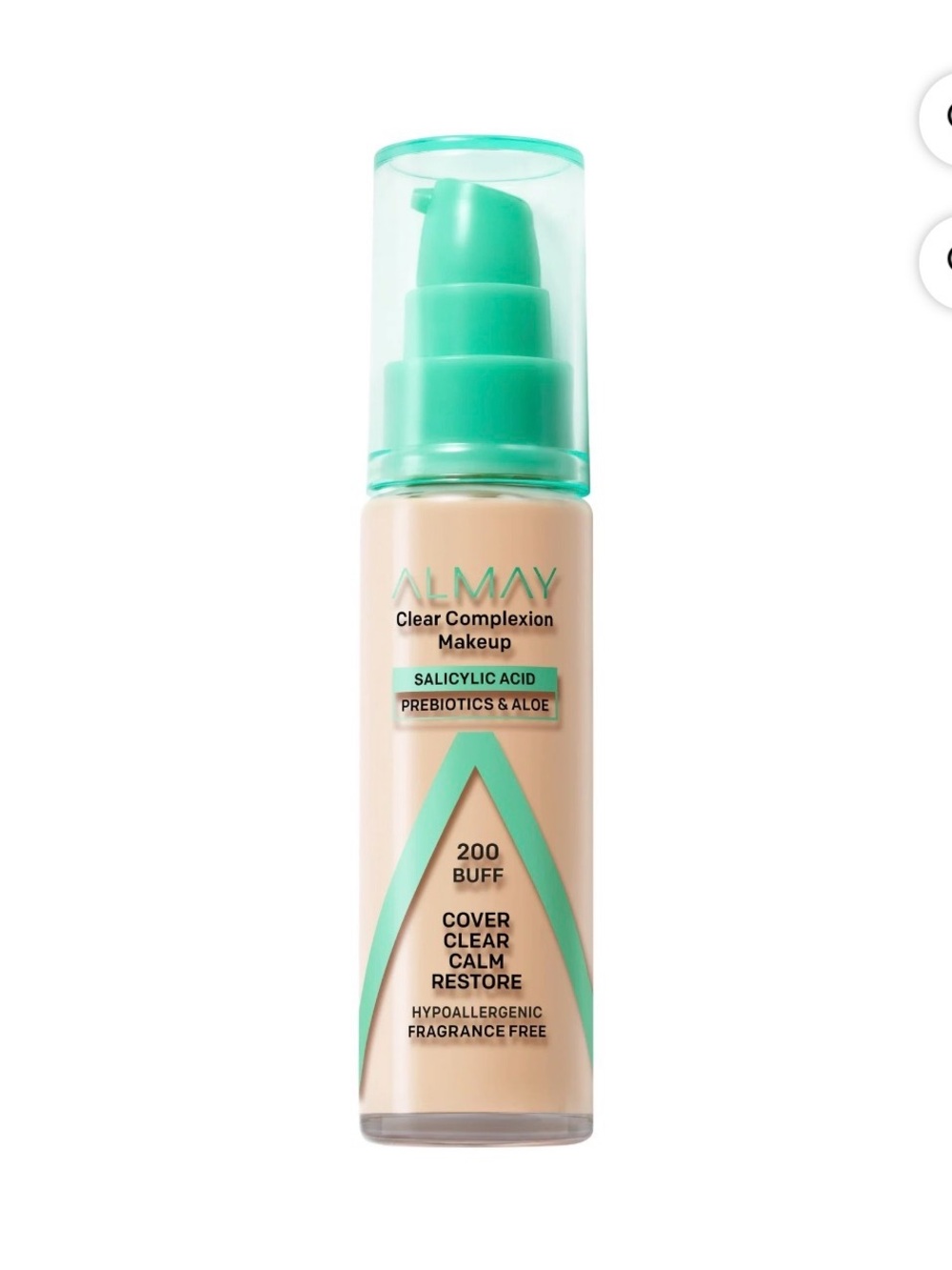 Almay Clear Complexion Makeup Foundation – 200 Buff (Beige)